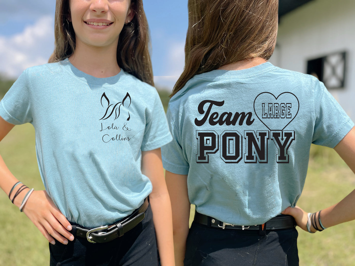 Personalized Team Large Pony